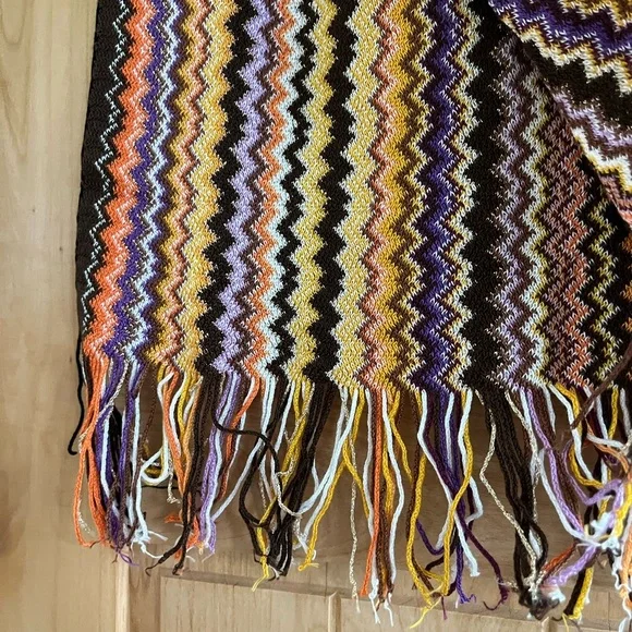 MISSONI Multicolor Knit Scarf - Picture 4 of 9